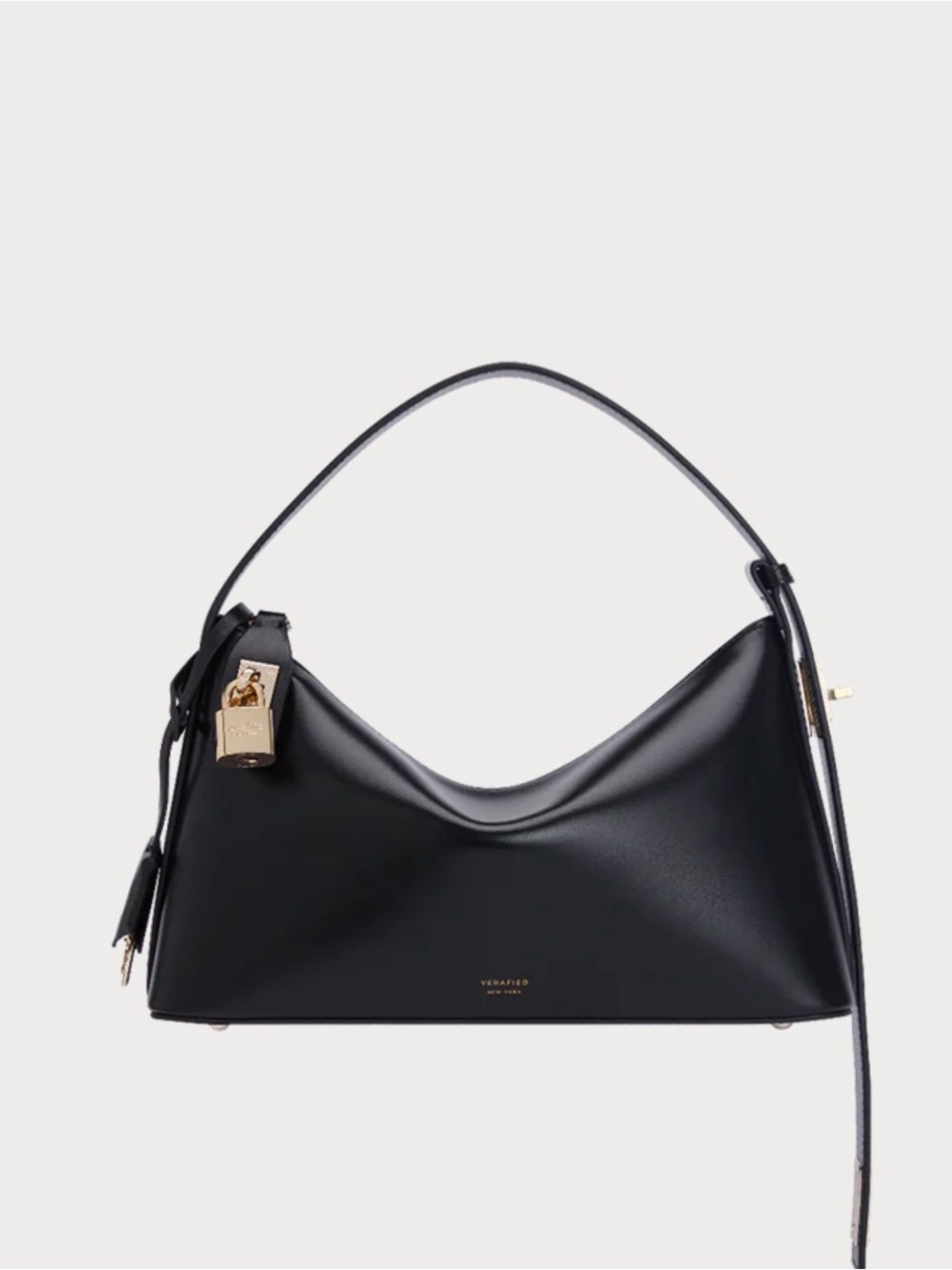 Verafied New York - Hobo Bag in Black & Silver
